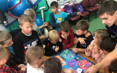 Настольная игра &laquo;Квадрогейм&raquo;.