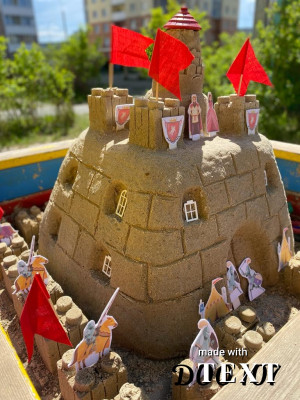 КвадроЗемля " Песочная планета" МАДОУ 107 (Екатеринбург)