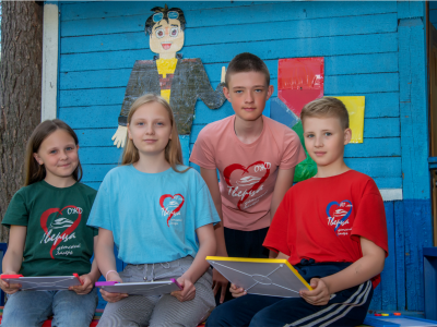 Фотоссесия "Железнодорожной игротеки" ДОЛ "Тверца" 1 смена