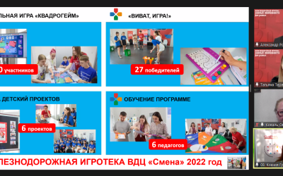 "Железнодорожная игротека" для всех и каждого