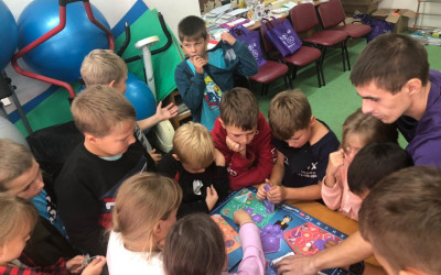 Настольная игра &laquo;Квадрогейм&raquo;.