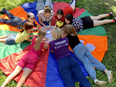 Тренер &laquo;Железнодорожной игротеки&raquo; Левизова Виктория Викторовна в деле!!!