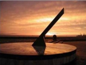 На солнечных часах ФИДЖИ РОВНО 9:00!