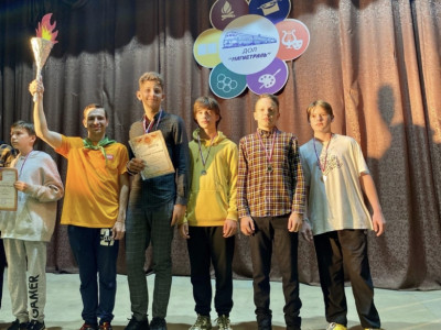 Парад Победителей по футболу и баскетболу и пионерболу. ДОЛ &laquo;Магистраль&raquo;