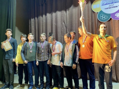 Парад Победителей по футболу и баскетболу и пионерболу. ДОЛ &laquo;Магистраль&raquo;