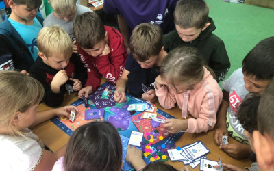 Настольная игра &laquo;Квадрогейм&raquo;.