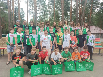 "Аллея героев "Железнодорожной игротеки" и "Железного здоровья" в ЛЗОЛ "Сосновый бор"