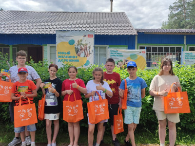 Чемпионы "Железнодорожной игротеки" и "Железного здоровья"