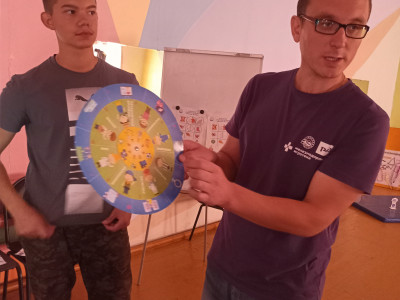 Железнодорожная игротека:тренер в деле!