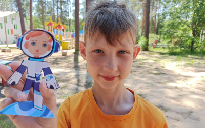 Квадронавты - первооткрыватели в лагере "Сосновый бор"