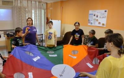 Реализация проекта &laquo;Железнодорожная игротека&raquo; в ДОЛ "Ласточка"