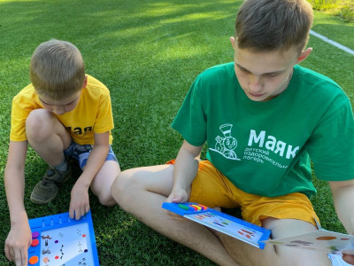 Объединенные игрой в ДОЛ "Маяк"