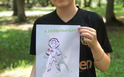 Квадрокоманда из &laquo;Орлёнка&raquo;!