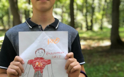 Квадрокоманда из &laquo;Орлёнка&raquo;!