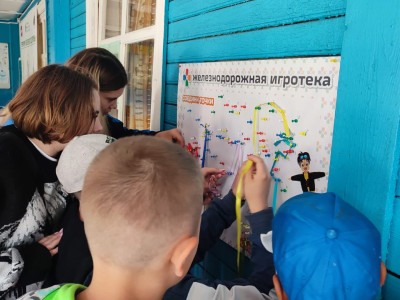 Чемпионы "Железнодорожной игротеки" и "Железного здоровья"