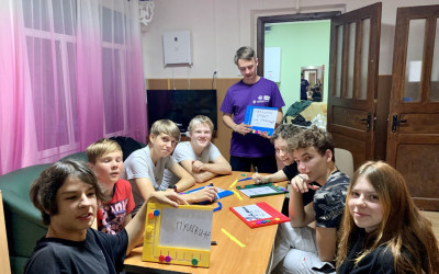 Проводники Маяка готовятся к занятию с квадронавтами