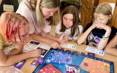 Маяковцы начали погружение в настольную игру &laquo;Квадрогейм&raquo;