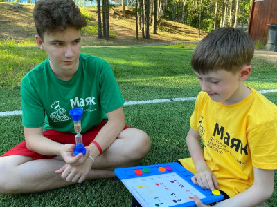 Объединенные игрой в ДОЛ "Маяк"